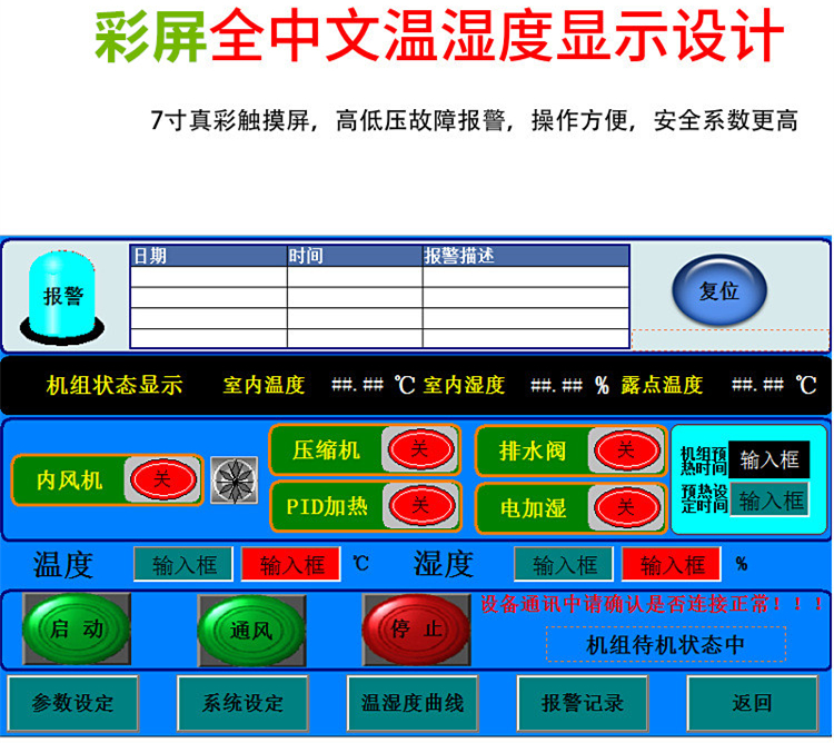 制藥廠恒溫恒濕機(jī)