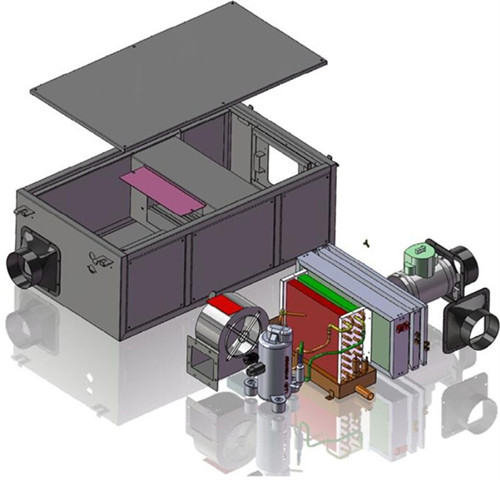 單向流新風(fēng)除濕機(jī)