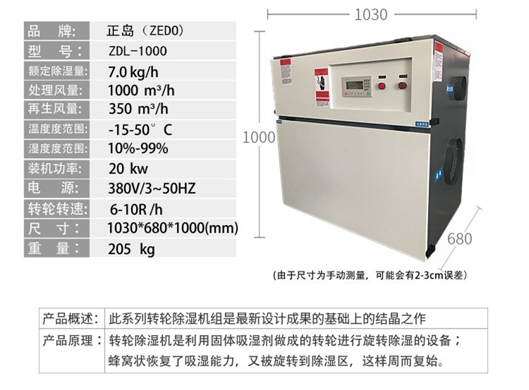 轉(zhuǎn)輪除濕機(jī)