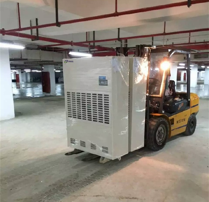 地下車庫環(huán)氧地坪除濕機(jī)