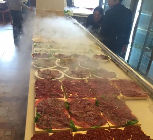 火鍋店食材保鮮加濕器