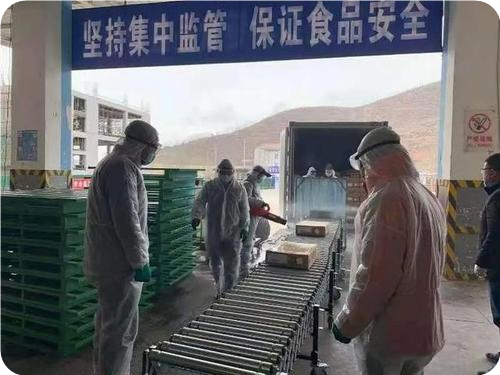 冷鏈包裹自動消毒機