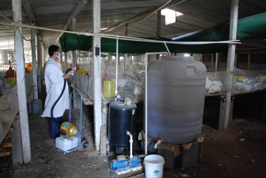 養(yǎng)殖場噴霧加濕器