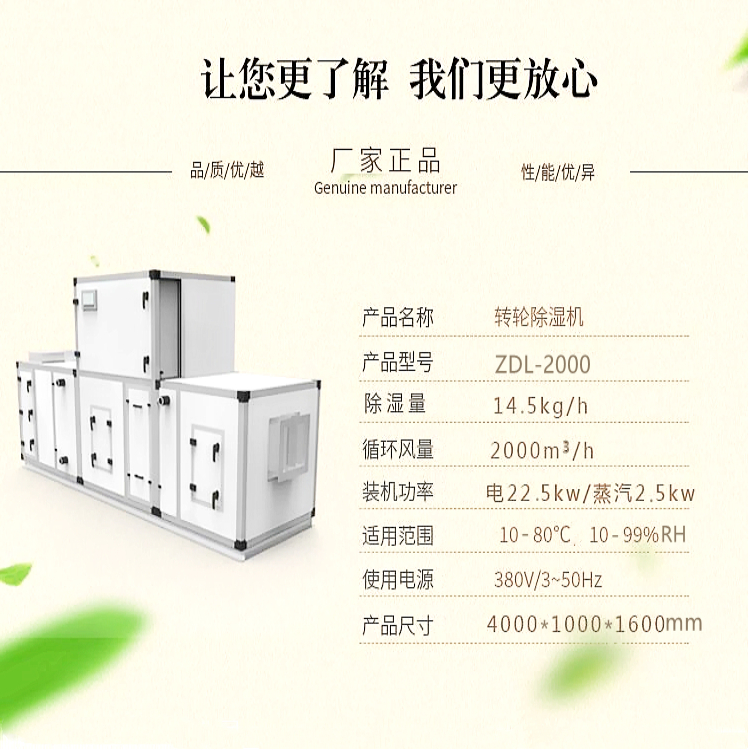 組合式轉(zhuǎn)輪除濕機(jī)