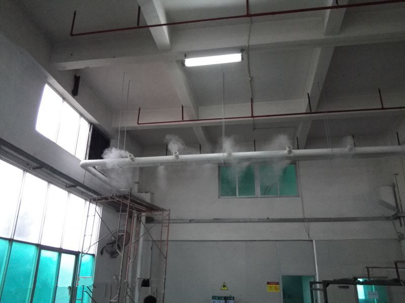 室內(nèi)噴霧降溫技術(shù)