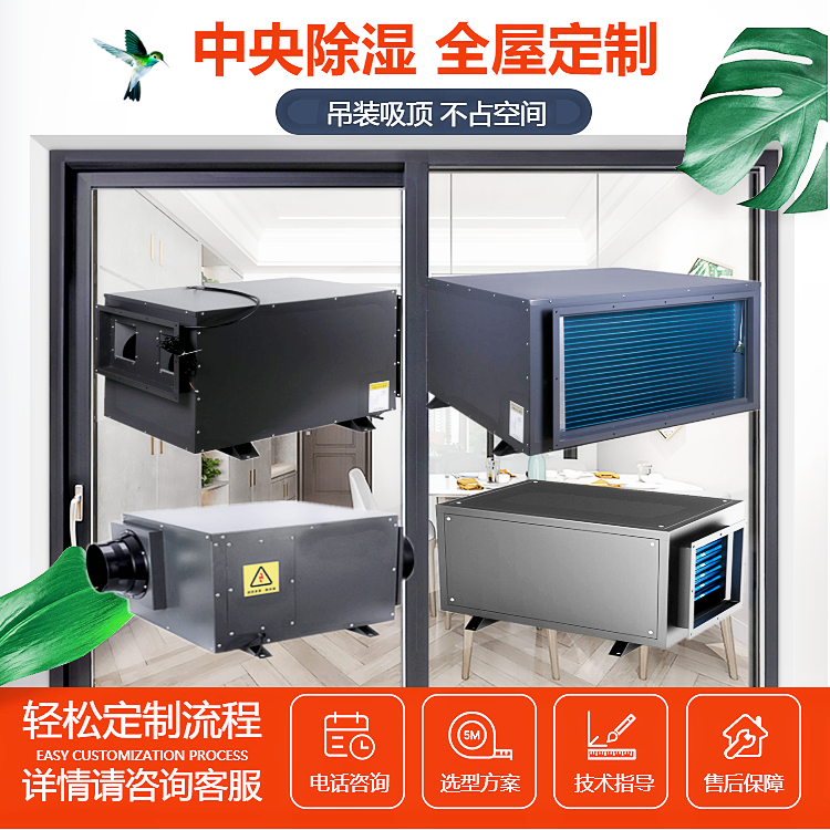 別墅吊頂式全屋除濕機(jī)