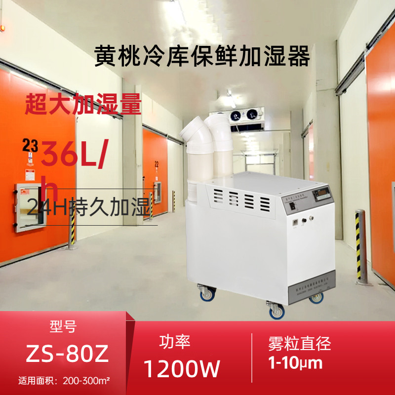 黃桃冷庫(kù)保鮮加濕器